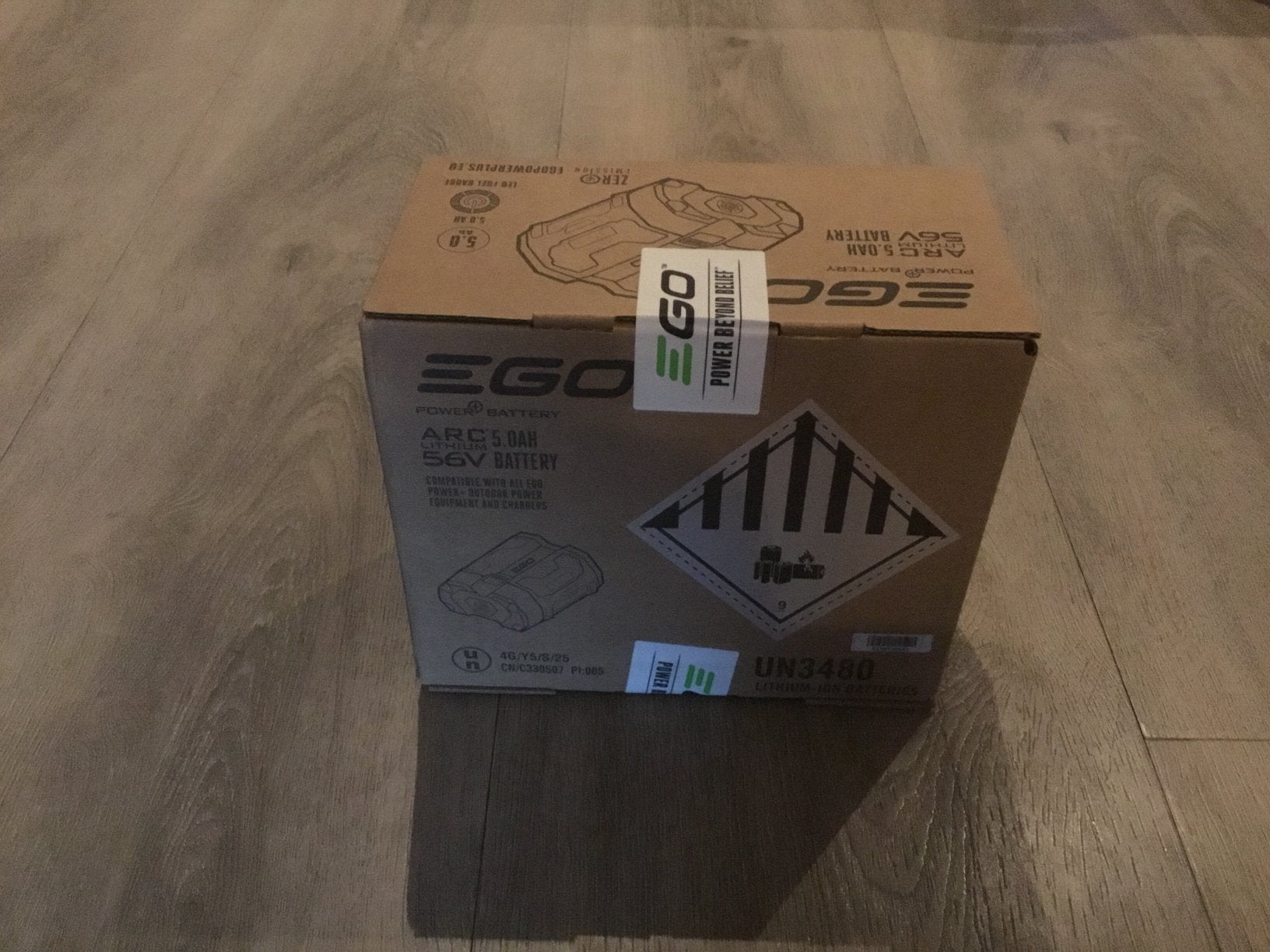 EGO accu 5.0 AH, 56V; nieuw in doos, Ophalen, Nieuw, Overige soorten