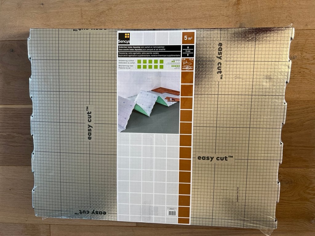Sencys ondervloer laminaat/parket, Ophalen, Overige materialen, 4 tot 8 cm, Nieuw