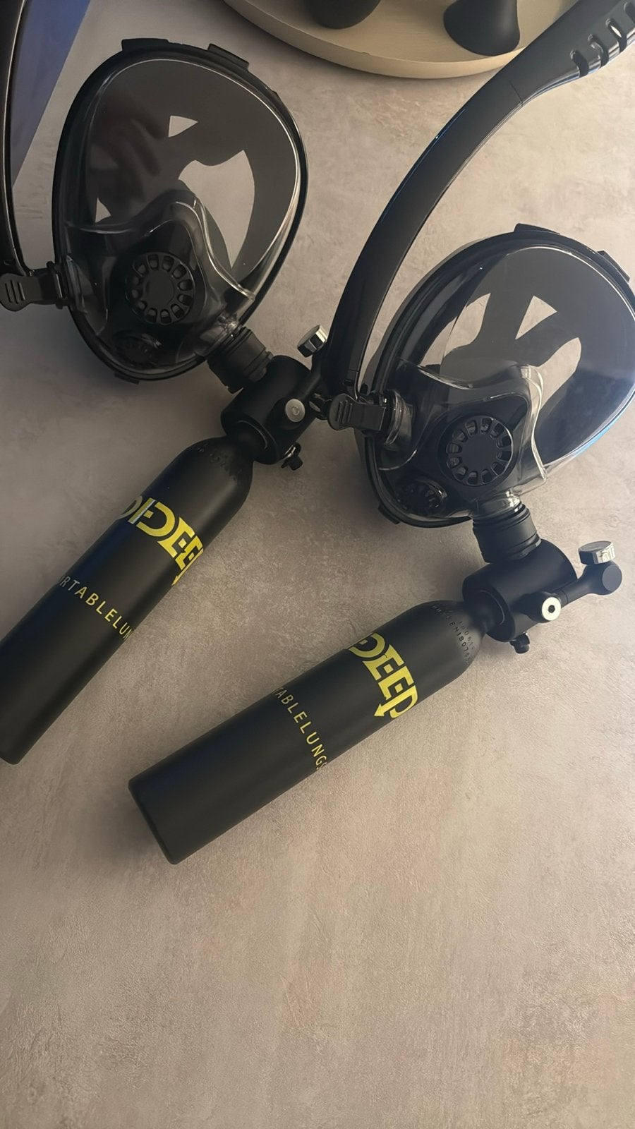 DEEP Draagbare Duikset met Volgelaatsmasker en Compressor, Ophalen of Verzenden, Nieuw, Overige typen