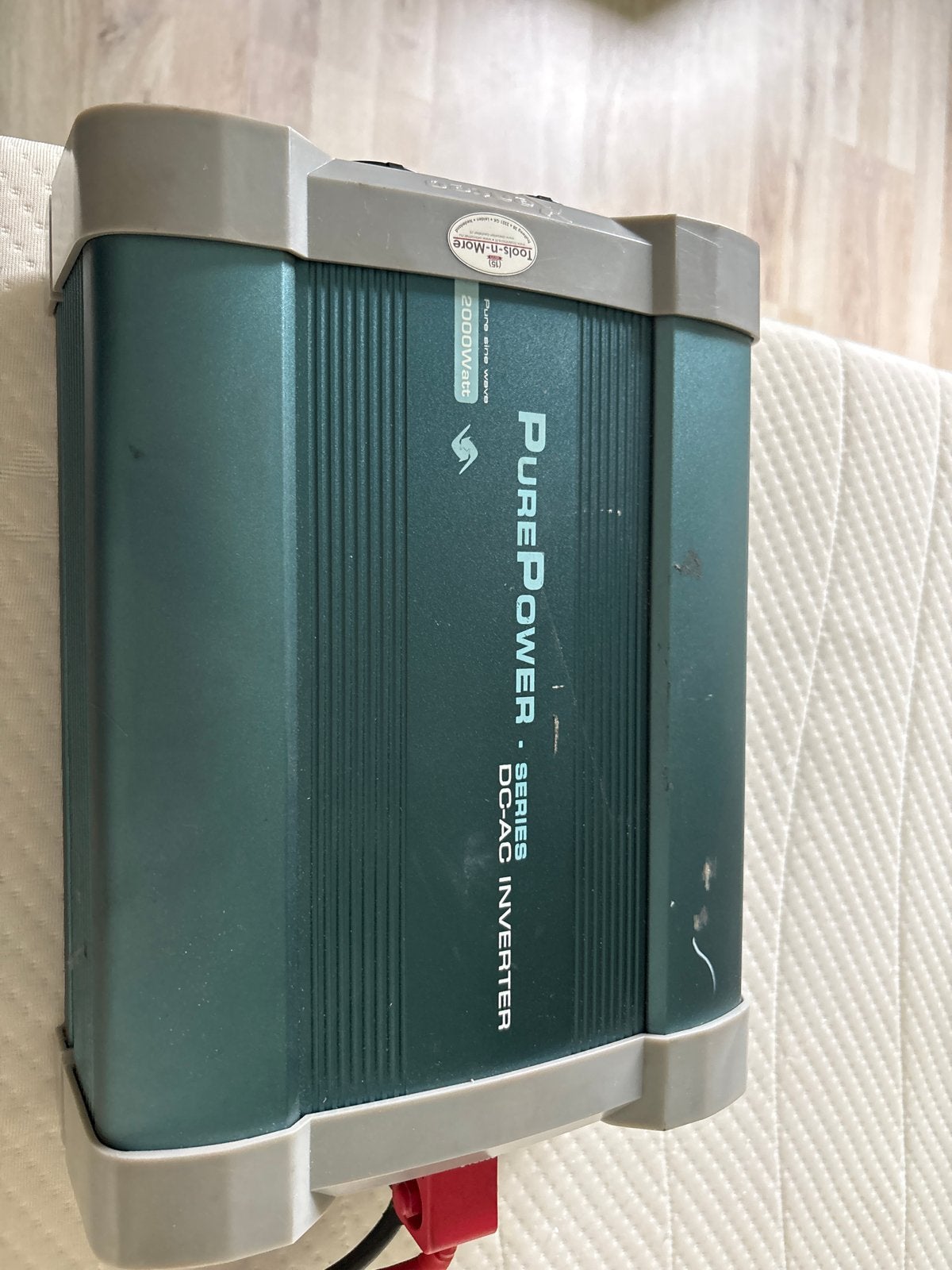 PurePower 2000W Pure Sinus Omvormer DC-AC Inverter, Ophalen, Zo goed als nieuw