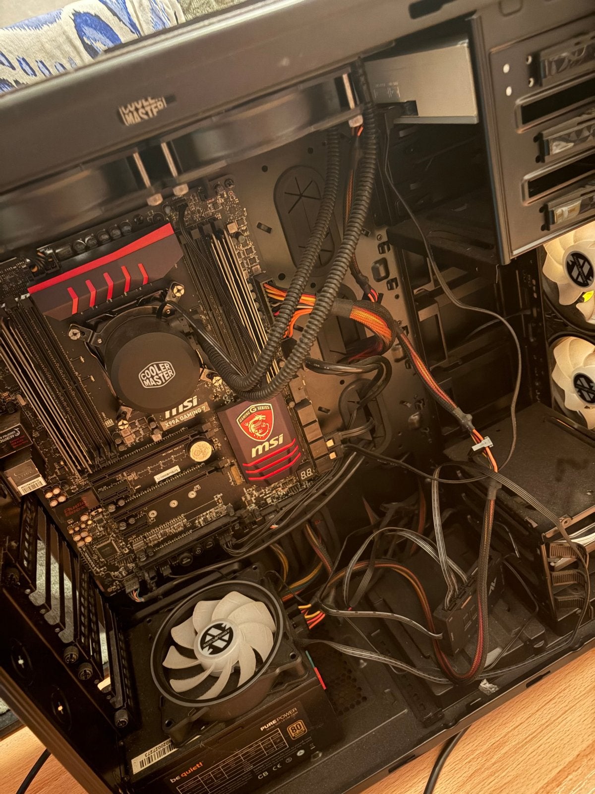 Gaming PC met MSI X99A Gaming 7 moederbord zonder CPU!!!!, Ophalen, Gebruikt, Gaming, Onbekend