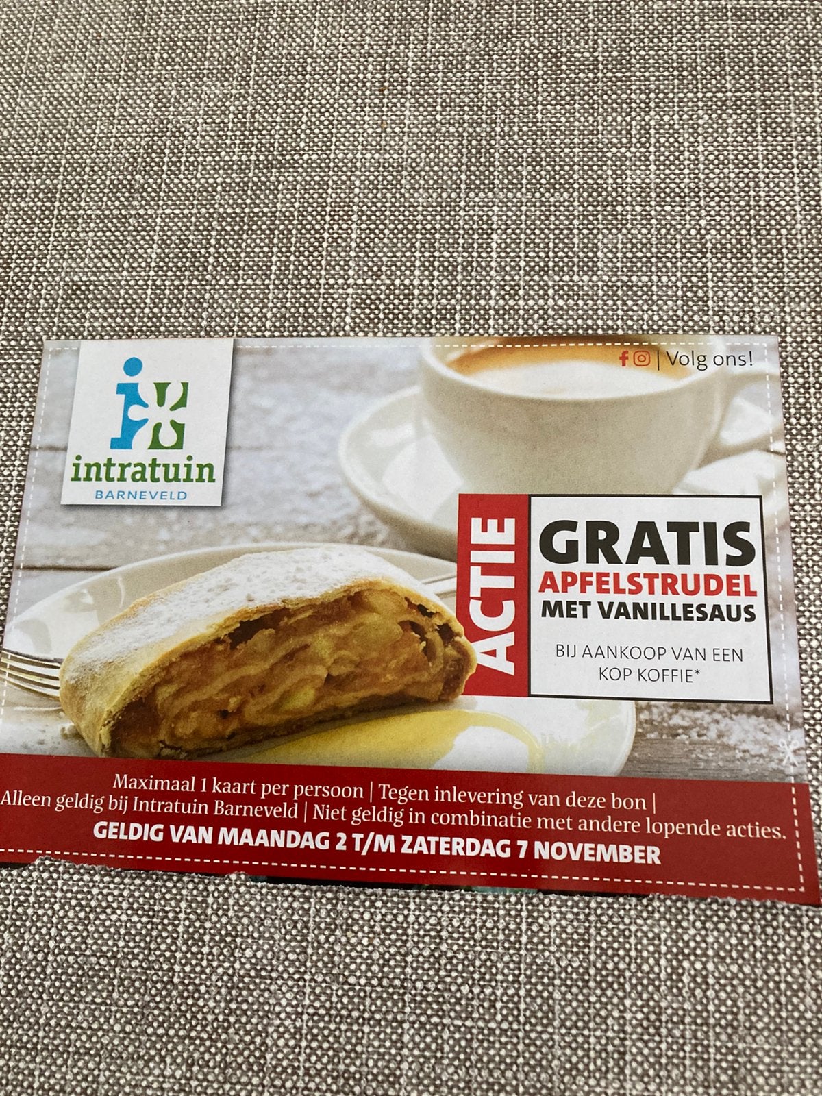 INTRATUIN KAART gratis GEVRAAGD, Tickets en Kaartjes, Eén persoon