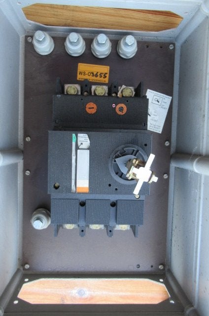 Hoofdschakelaar 630 Ampère ., Ophalen of Verzenden, Gebruikt