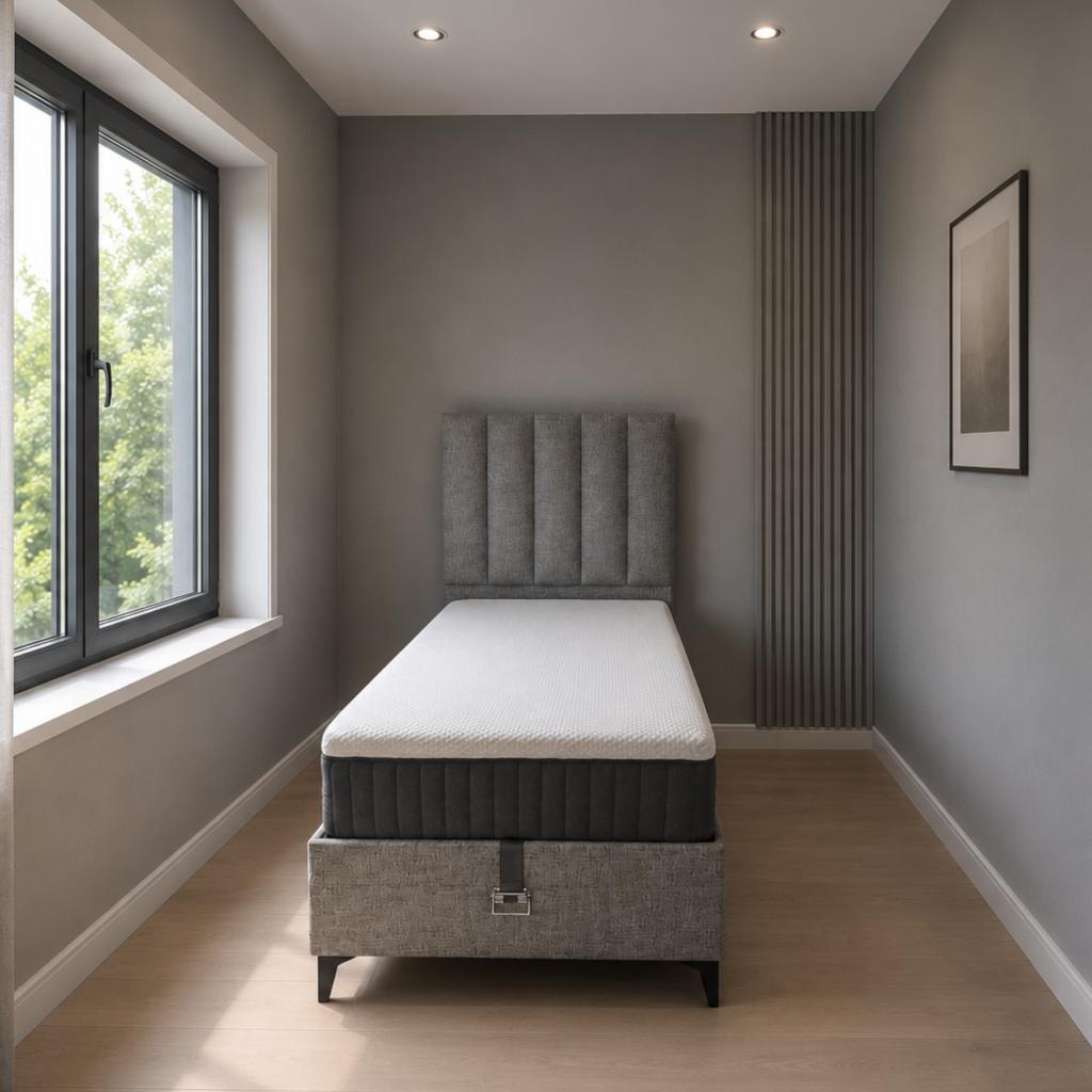NOWA SLEEPS Opbergboxpspring 90x200 Incl Emma matras!!!