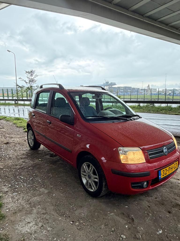 Fiat Panda 1.2 2004 Rood lees de beschrijving, Voorwielaandrijving, Origineel Nederlands, Handgeschakeld, Particulier
