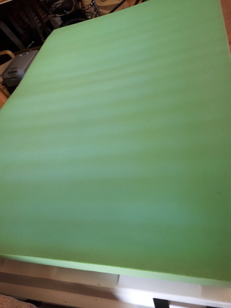 Kussen schuimmatras matras L188xbr130xh5,5cm ZGAN, Ophalen, Eenpersoons, Zo goed als nieuw, Overige maten