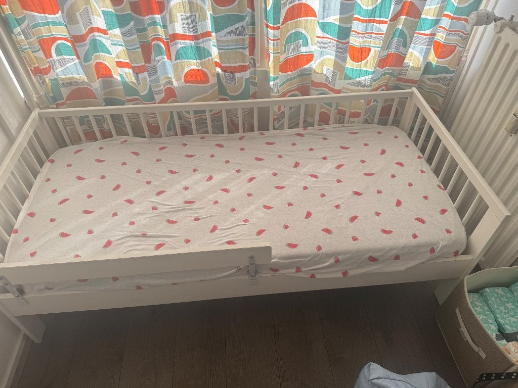 IKEA peuterbed, Ophalen, Gebruikt, 70 tot 85 cm, 140 tot 160 cm
