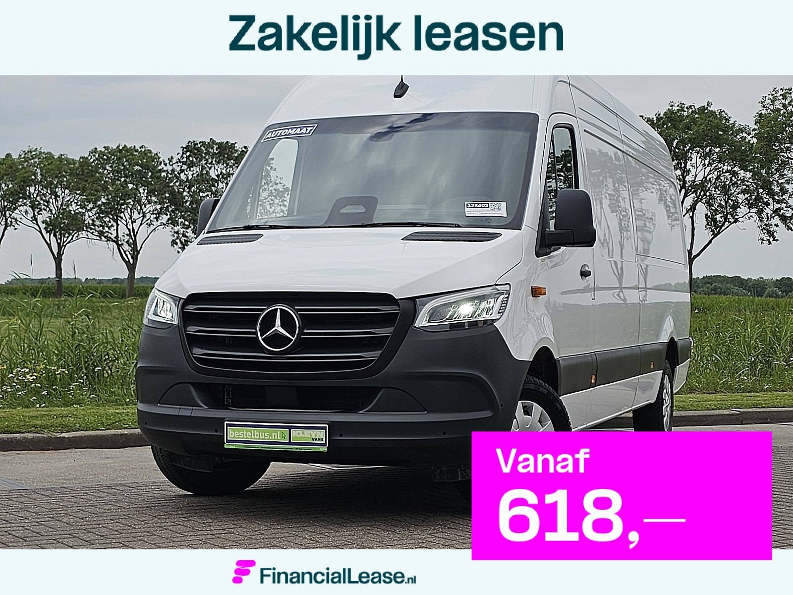 MERCEDES-BENZ SPRINTER 317 l3h2 led automaat, Automaat, Stoelverwarming, Achterwielaandrijving, Gebruikt