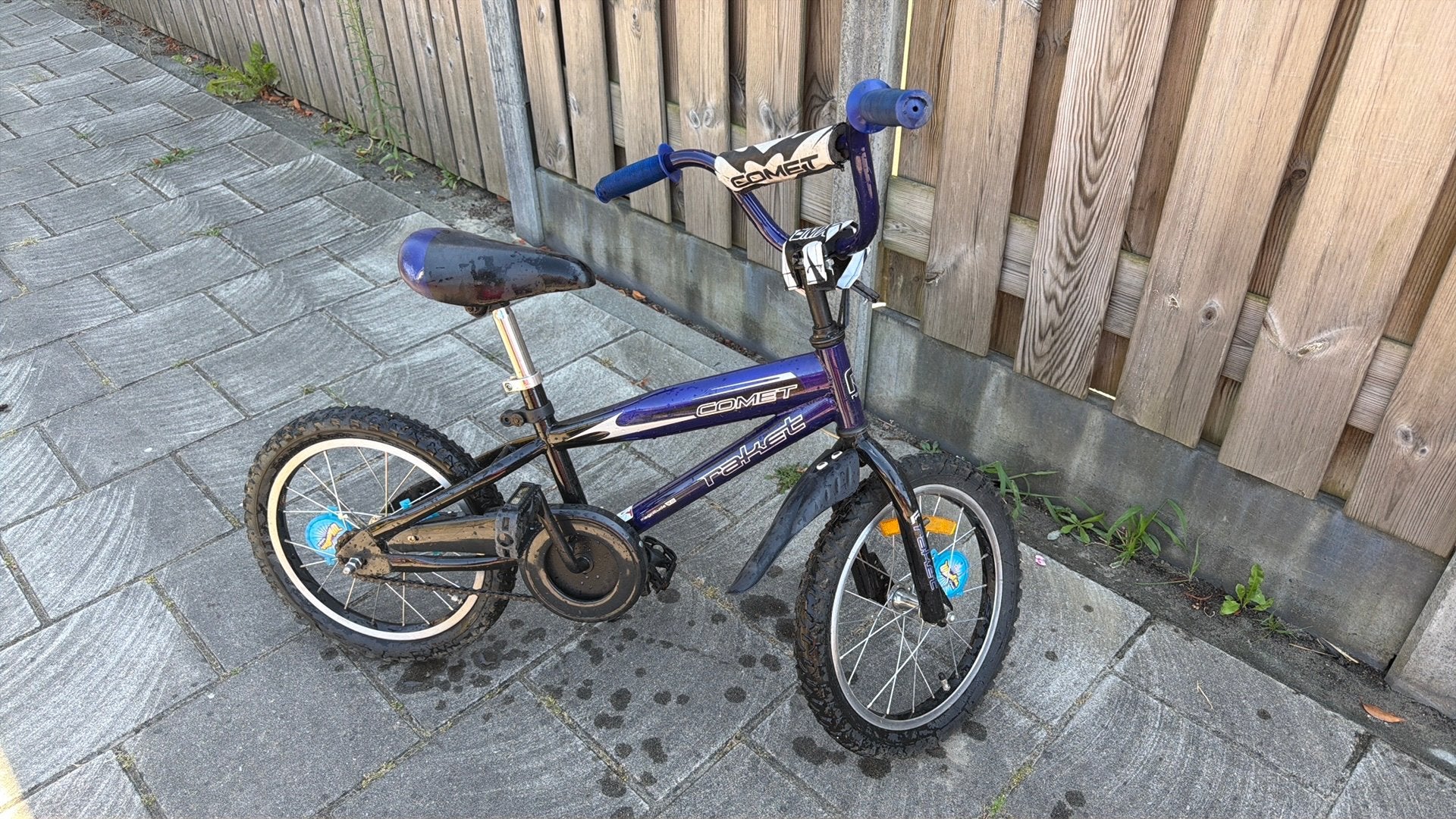 16 inch kinderfietsje – ideaal voor leren fietsen, Ophalen of Verzenden, Zo goed als nieuw, Staal, 16 tot 20 inch