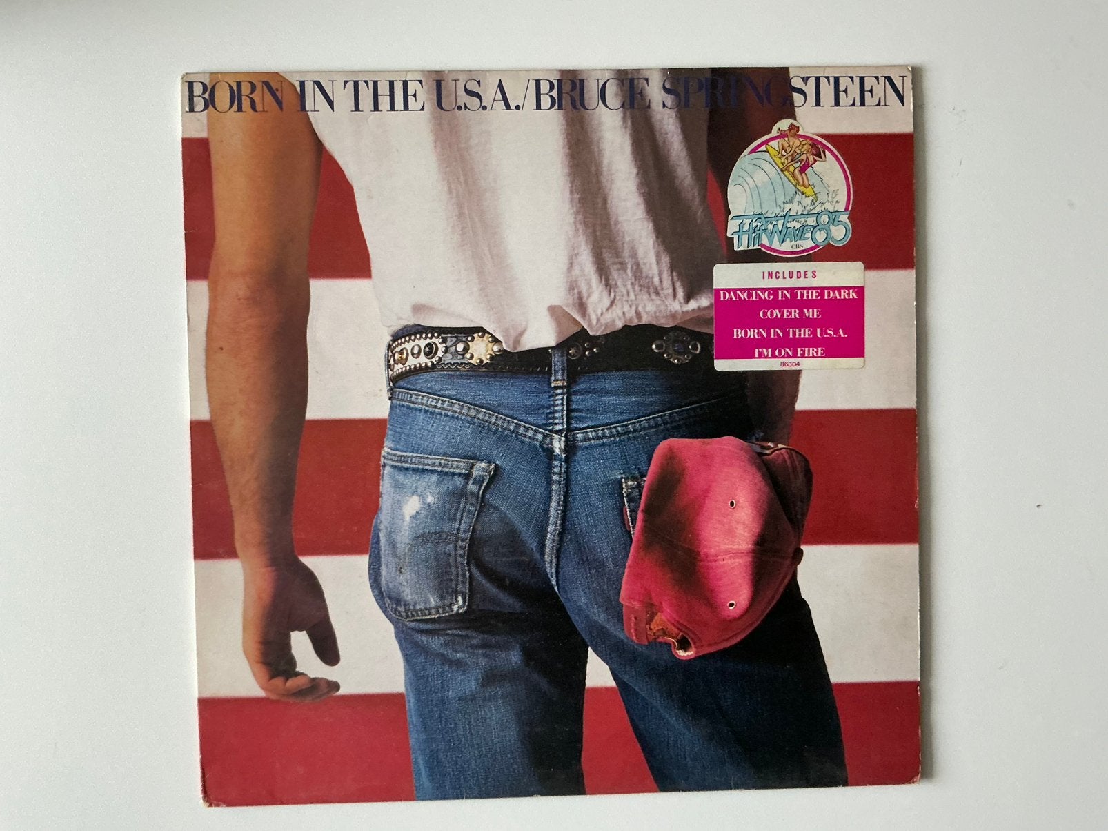 Bruce Springsteen – Born In The USA LP Pop rock, LP, Pop, Ophalen of Verzenden, Zo goed als nieuw