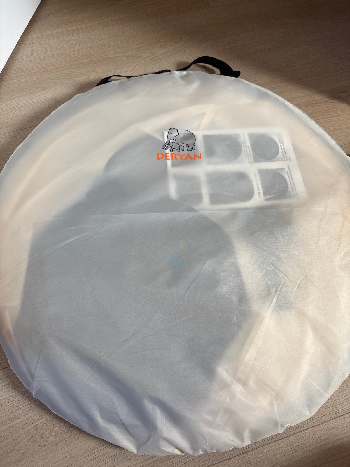 Nieuw Deryan Beachtentje - Sunny Shade Anti-UV & Anti-Vliege, Caravans en Kamperen, Tenten, Ophalen of Verzenden, Nieuw, Tot en met 2