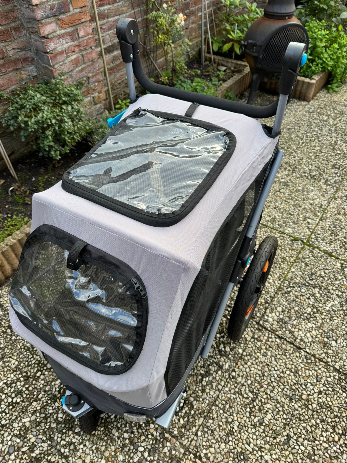 Hondenfietskar trixie, Ophalen, Minder dan 20 kg, Opvouwbaar, Zo goed als nieuw