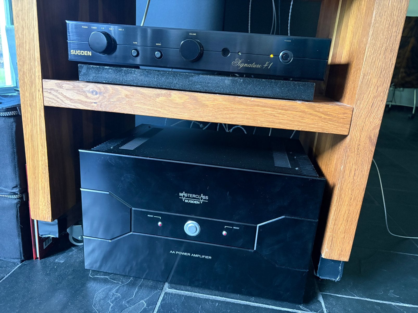 Sugden set Masterclass AA Poweramp + C41 Signature Pre + Ab, Zo goed als nieuw, Ophalen, Overige merken, Minder dan 60 watt