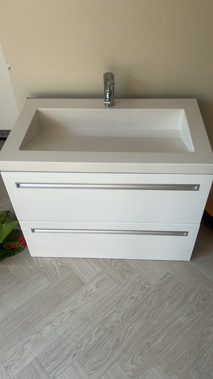 wasbak met kast, Huis en Inrichting, Badkamer | Badkamermeubels, Minder dan 100 cm, Wasbak of Wastafel, 50 tot 75 cm, 50 tot 100 cm