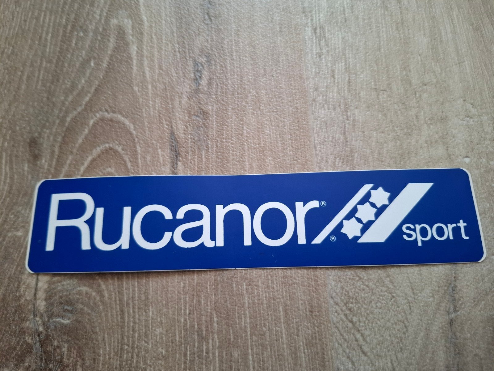 sticker Rucanor, Ophalen of Verzenden, Zo goed als nieuw, Merk