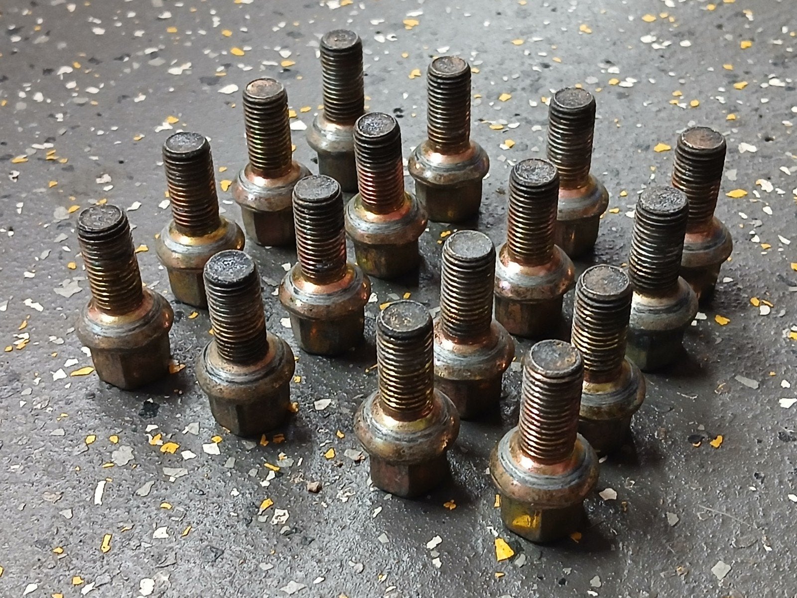 Set wielbouten M12x1.5mm, Ophalen of Verzenden, Gebruikt, Seat