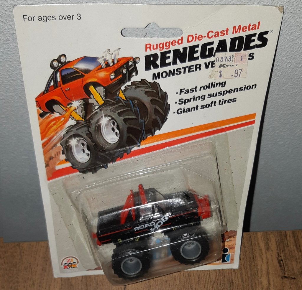 ZeeToys Renegades ROAD HOG Monster Truck 1/64, Ophalen of Verzenden, Nieuw, Auto