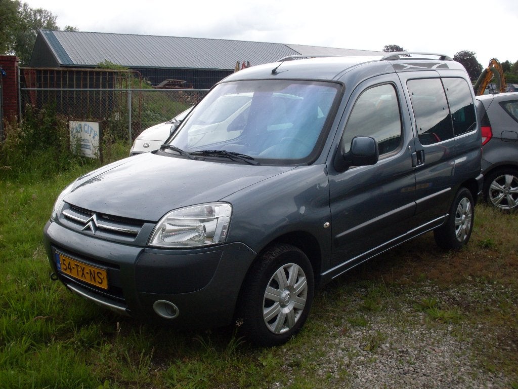 Citroën Berlingo 1.6 I 16V 2007 Grijs, Origineel Nederlands, Handgeschakeld, 108 pk, Zilver of Grijs