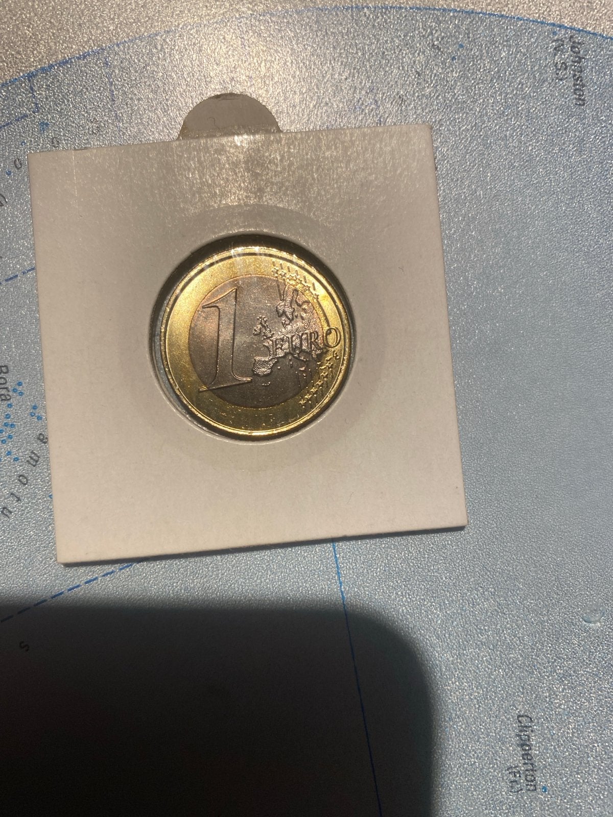 Monaco 1 euro munt 2007 - Zeldzaam met lage oplage, Postzegels en Munten, Munten | Europa | Euromunten, Ophalen of Verzenden, Monaco