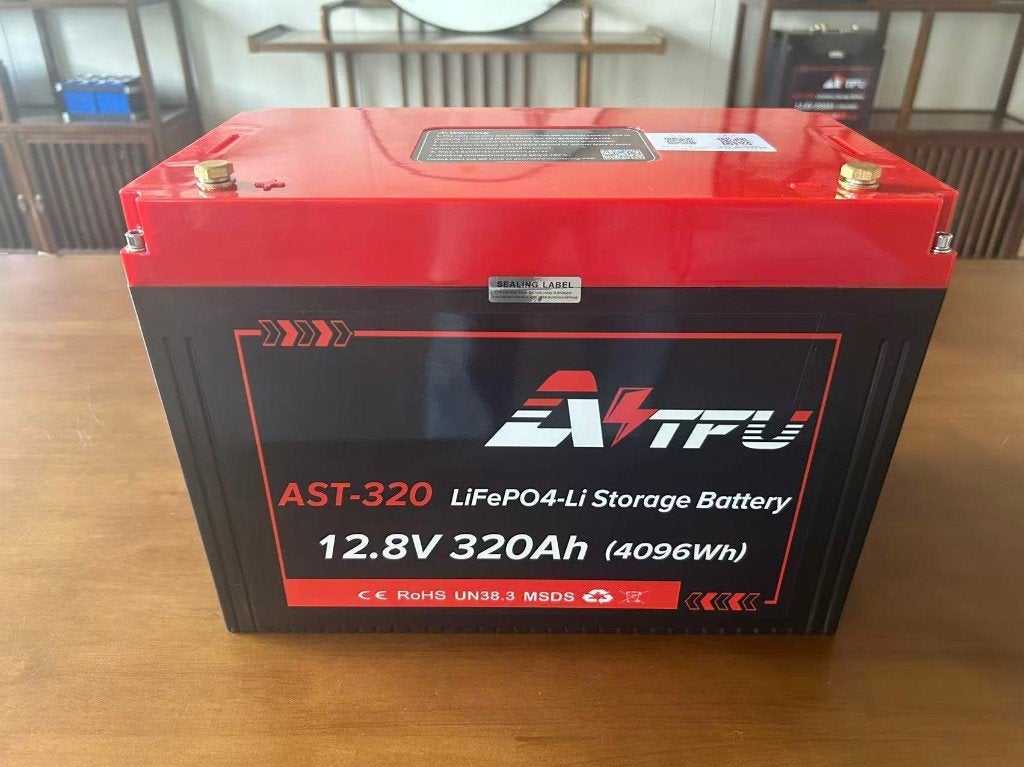 12.8V 320Ah LiFePO4 Accu | Bluetooth APP | Nieuw, Nieuw, Ophalen of Verzenden, 3433KL, Info31@solarfam.nl