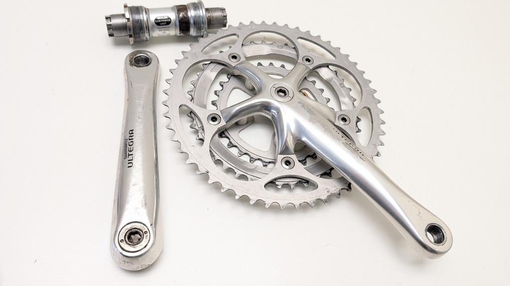 Shimano Ultegra crankstel tripl, Fietsen en Brommers, Fietsonderdelen, Ophalen of Verzenden, Crankstel of Pedalen