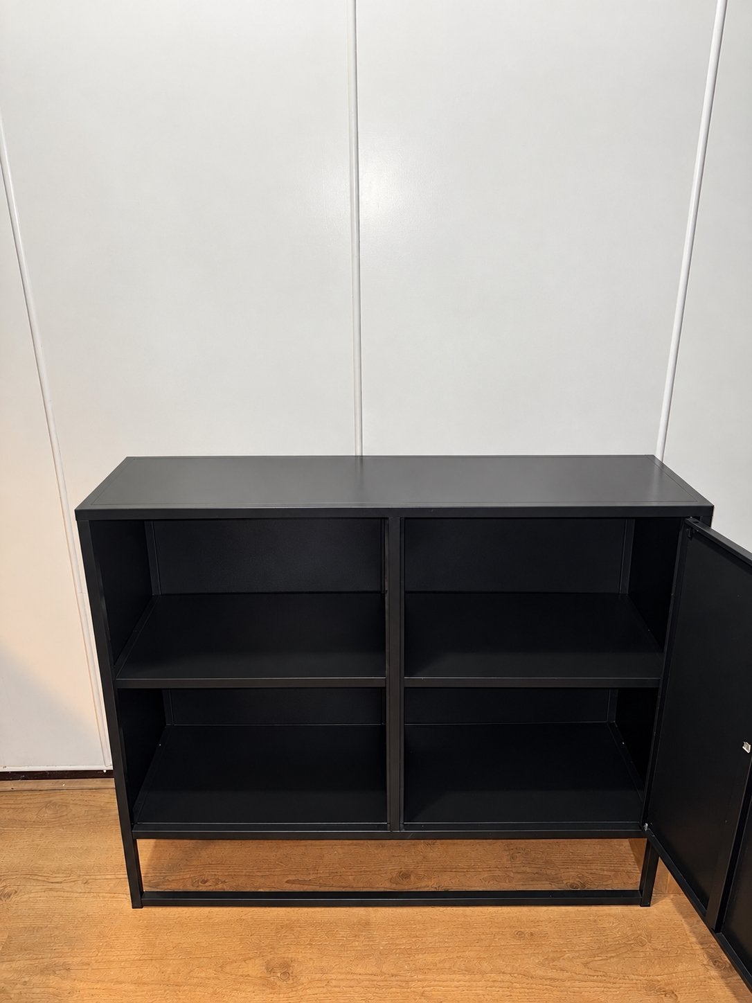 Metalen kast met deur - Schoenen, keuken of kleding, Ophalen of Verzenden, Gebruikt