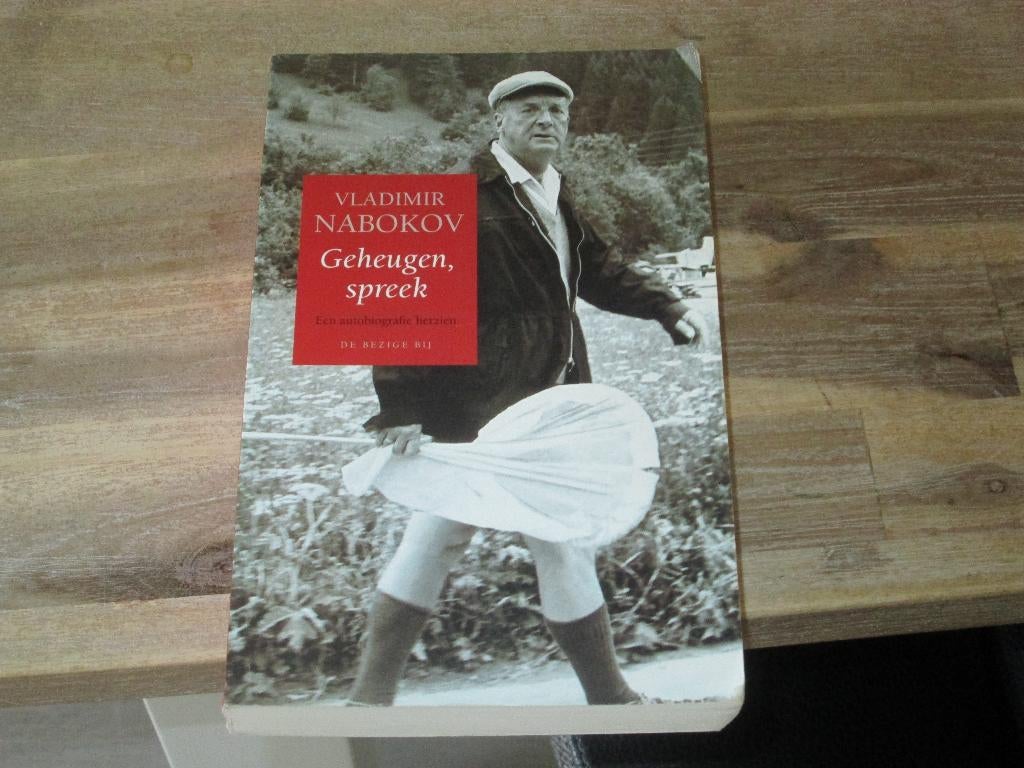 Vladimir Nabokov geheugen, spreek, Ophalen of Verzenden, Zo goed als nieuw
