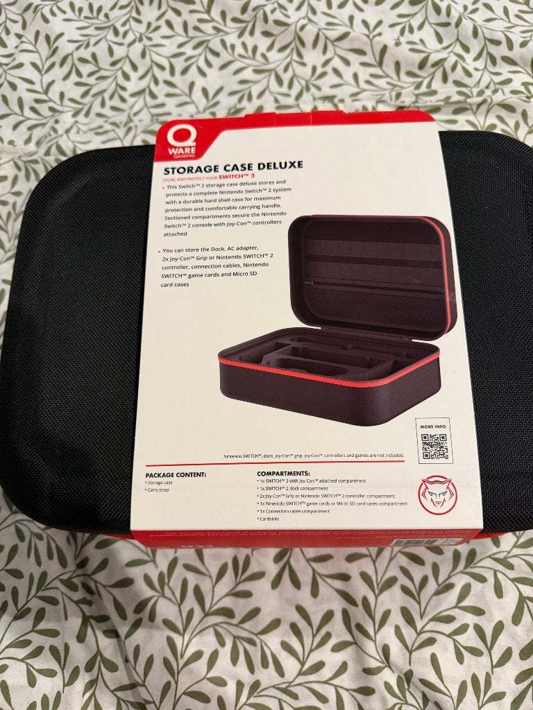 Qware nintendo switch 2 case, Ophalen, Nieuw, Switch, Overige typen