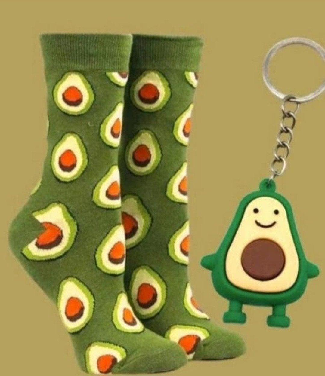 ADVOCADO SOKKEN + SLEUTELHANGER ADVOCADO (IN TWEE VARIANTEN), Ophalen of Verzenden, Nieuw