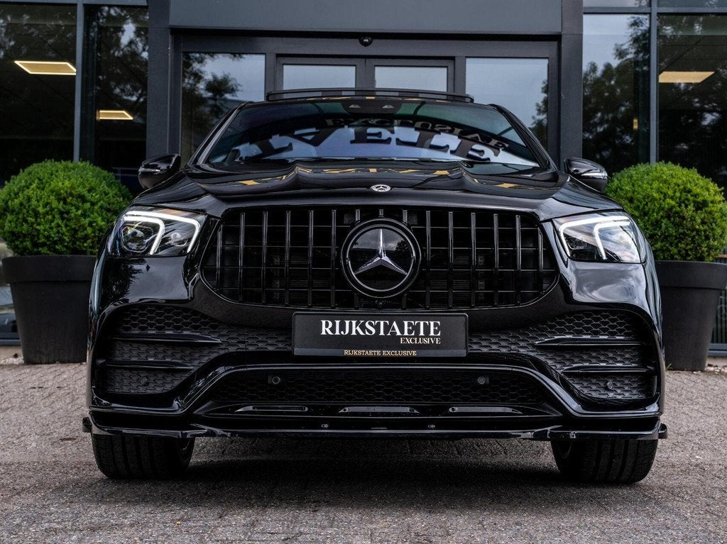 Mercedes GLE-klasse 350e Coupé 4MATIC AMG|PANO|63S LOOK|22', Auto's, Automaat, Gebruikt, 2525 kg, Zwart