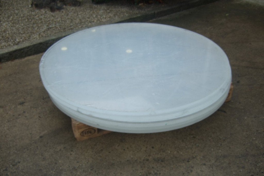 Plexiglas plaat rond 26 mm, Ophalen, Nieuw