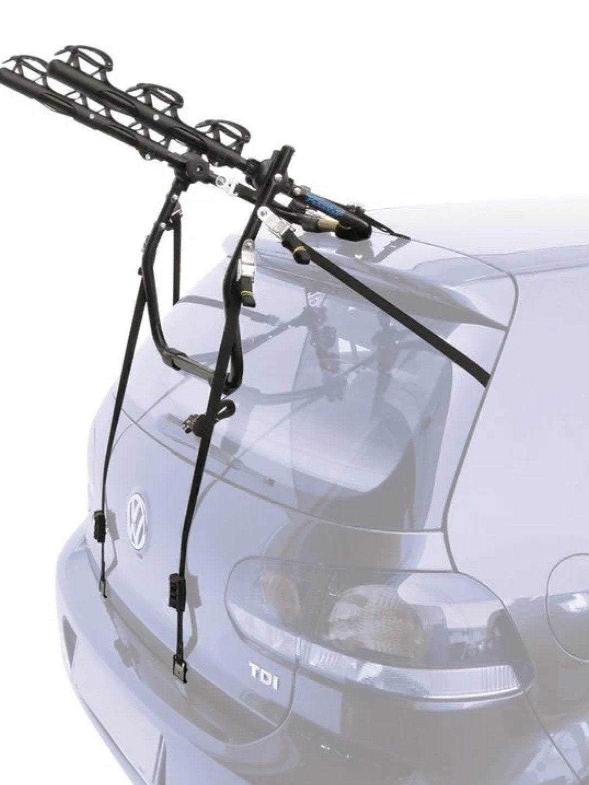 Stevige Achterklep Fietsendrager voor 2 Fietsen, Auto diversen, Gebruikt, 2 fietsen, Elektrische fiets, Achterklepdrager