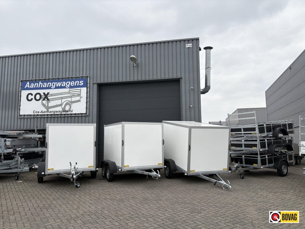 Ongeremde en geremde Gesloten aanhangwagens Sandwichpanelen, Auto diversen, Aanhangers en Bagagewagens, Nieuw
