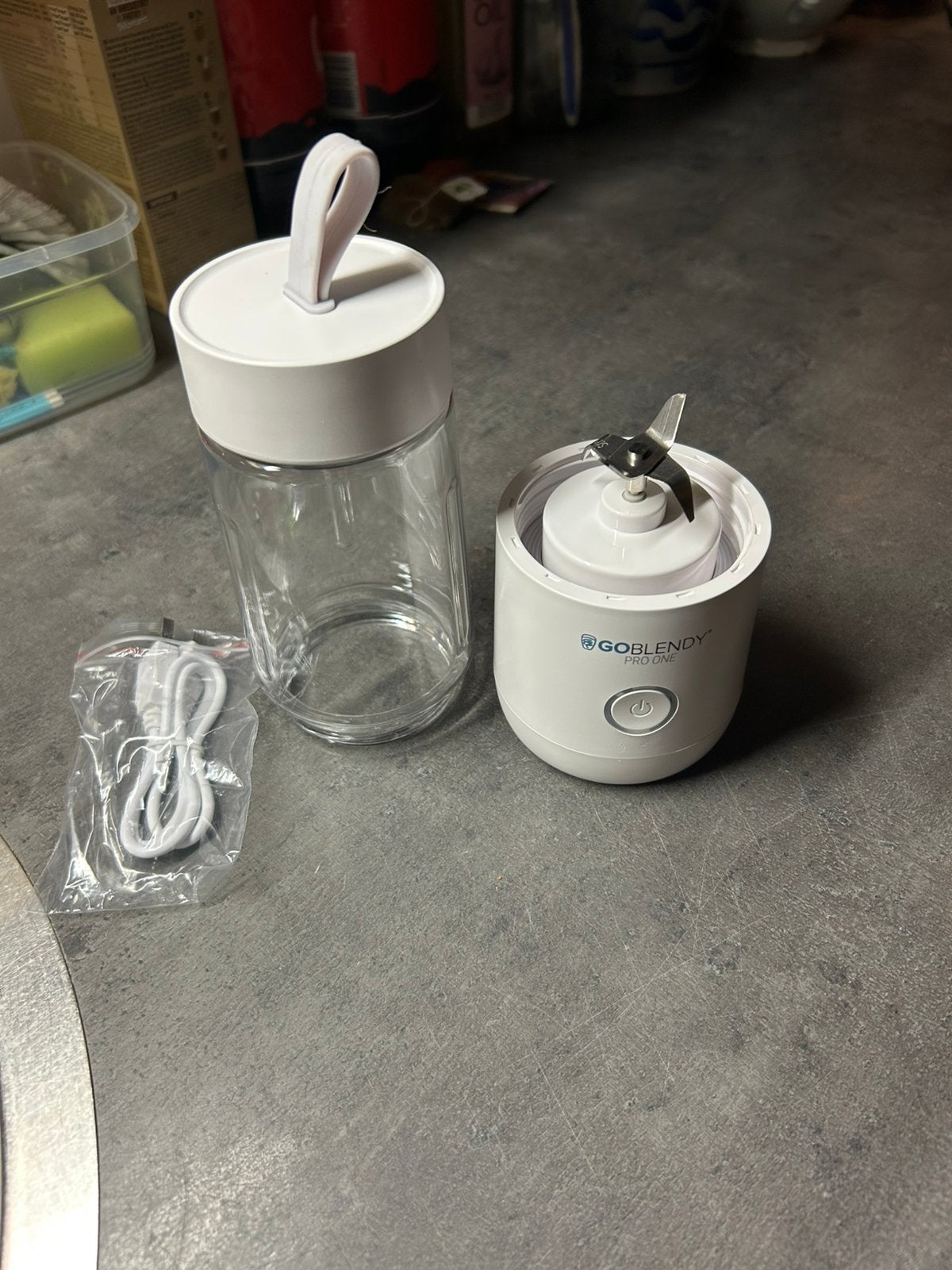 Meeneem en draagbare,en oplaadbare blender, Verzenden, Nieuw, Blender to go
