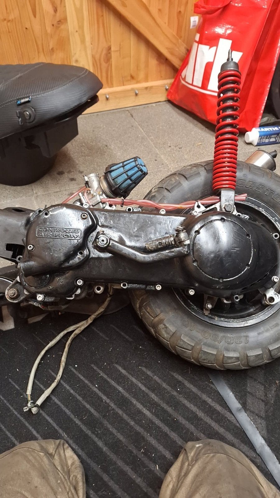 70cc typhoon blok tekoop/teruil, Fietsen en Brommers, Ophalen of Verzenden, Tweetakt, Overige modellen