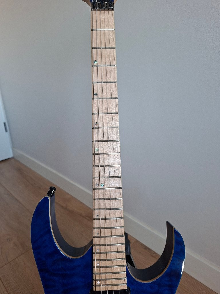 Ibanez RG920MQMZ, Ophalen of Verzenden, Gebruikt, Solid body, Ibanez