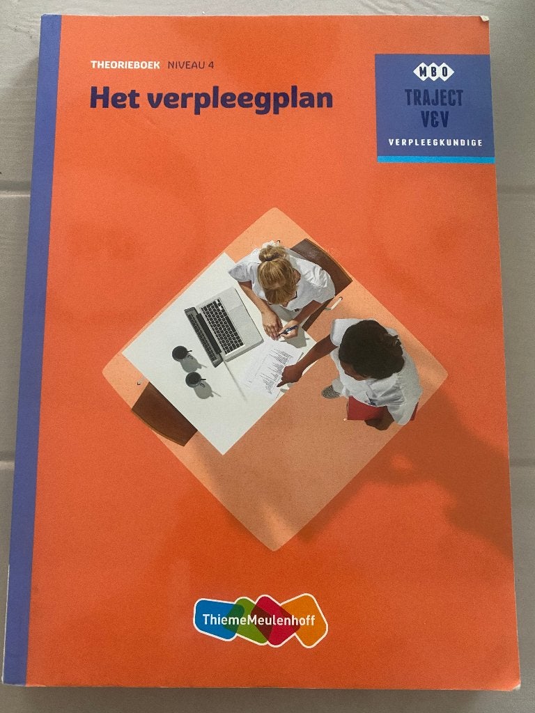 Het verpleegplan niveau 4, Boeken, ThiemeMeulenhoff, Ophalen of Verzenden, Zo goed als nieuw, MBO