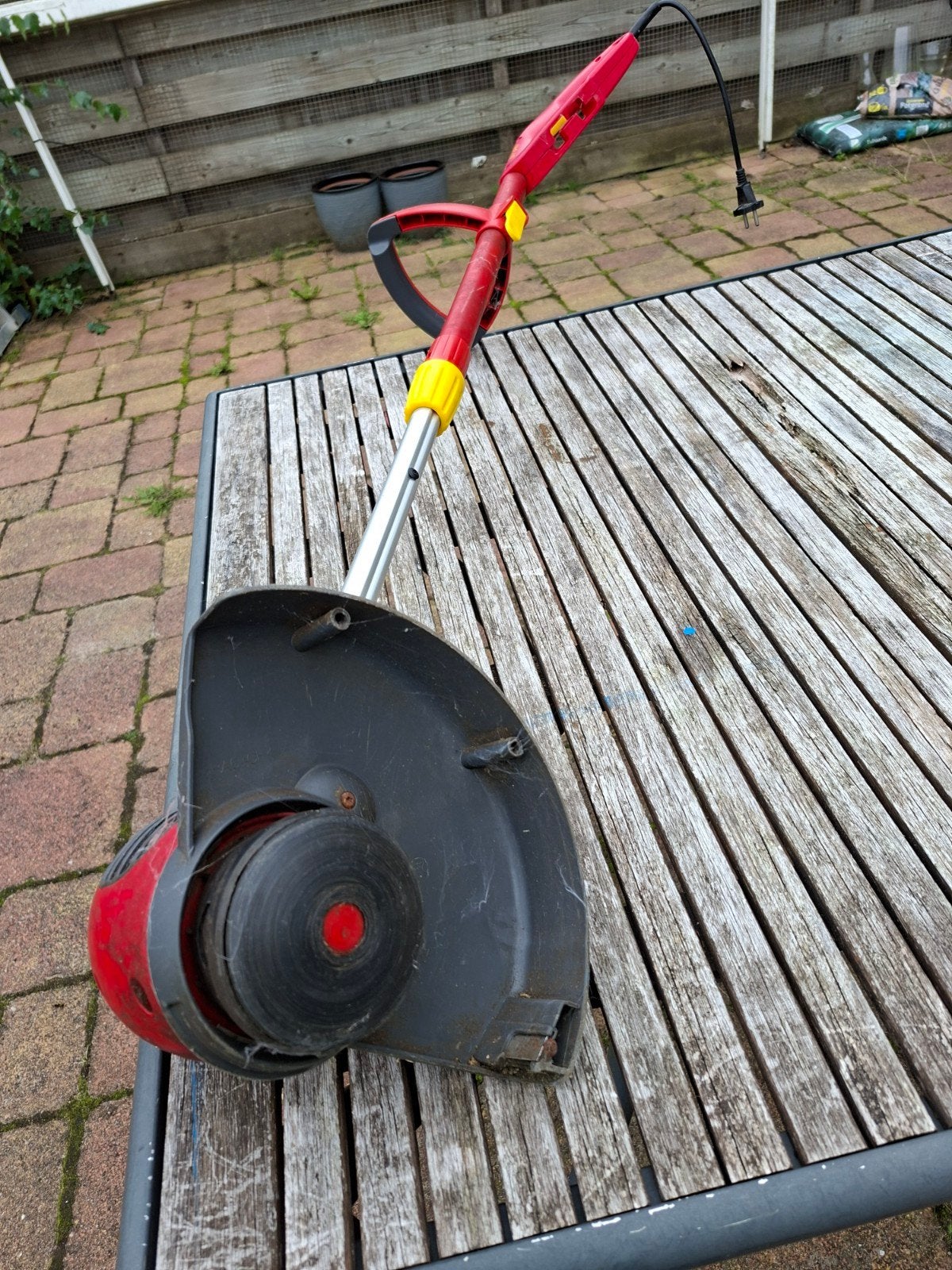 Wolf-Garten GT 840 Elektrische Grastrimmer - 400W, Ophalen, Cirkelmaaier, Gebruikt, Elektrische grasmaaier