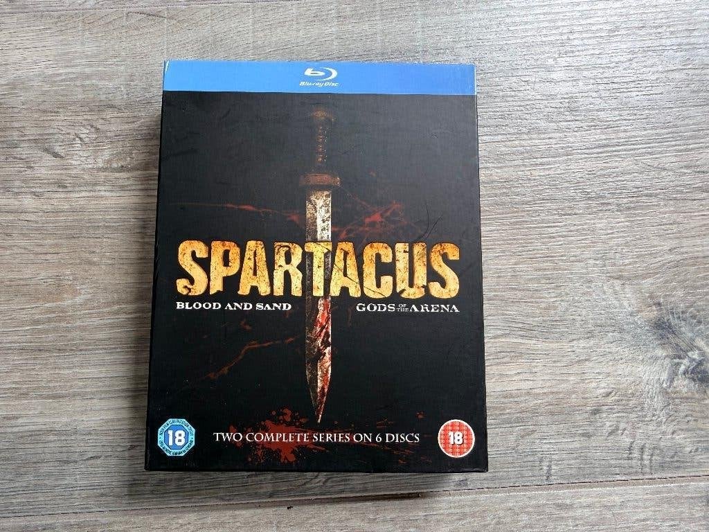 Blu Ray box set Spartacus serie seizoen 1 + 2, Cd's en Dvd's, Blu-ray, Ophalen of Verzenden, Zo goed als nieuw, Tv en Series