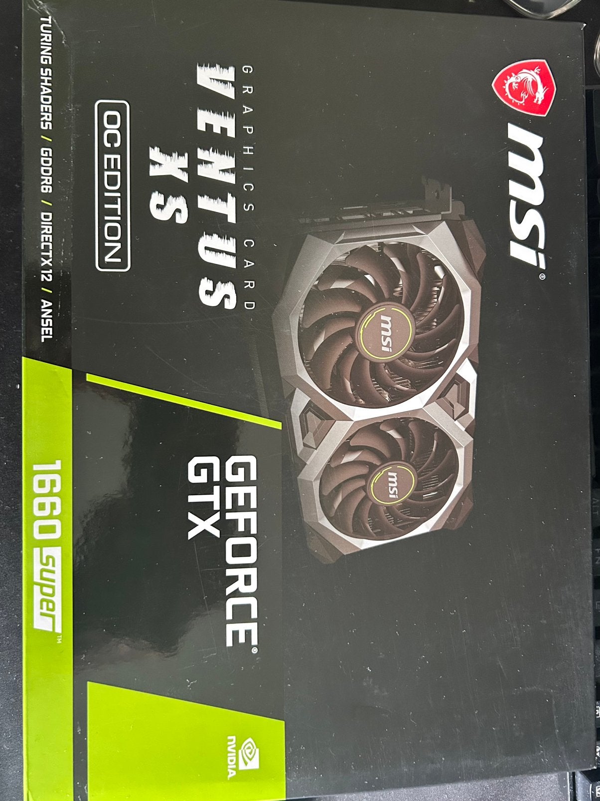 MSI VENTUS, Computers en Software, Videokaarten, Ophalen of Verzenden, Zo goed als nieuw, GDDR6, PCI