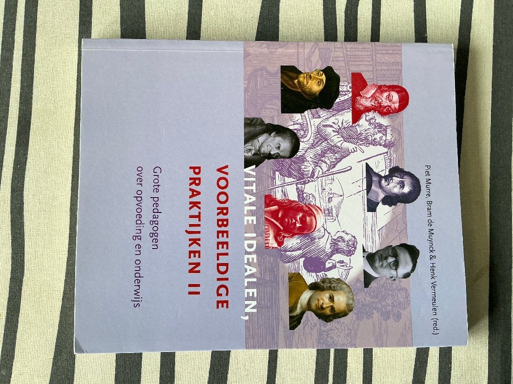 Studieboek PABO Vitale Idealen, Boeken, Piet Murre Bram de Muynck Henk Vermeulen, Zo goed als nieuw, Alpha, HBO