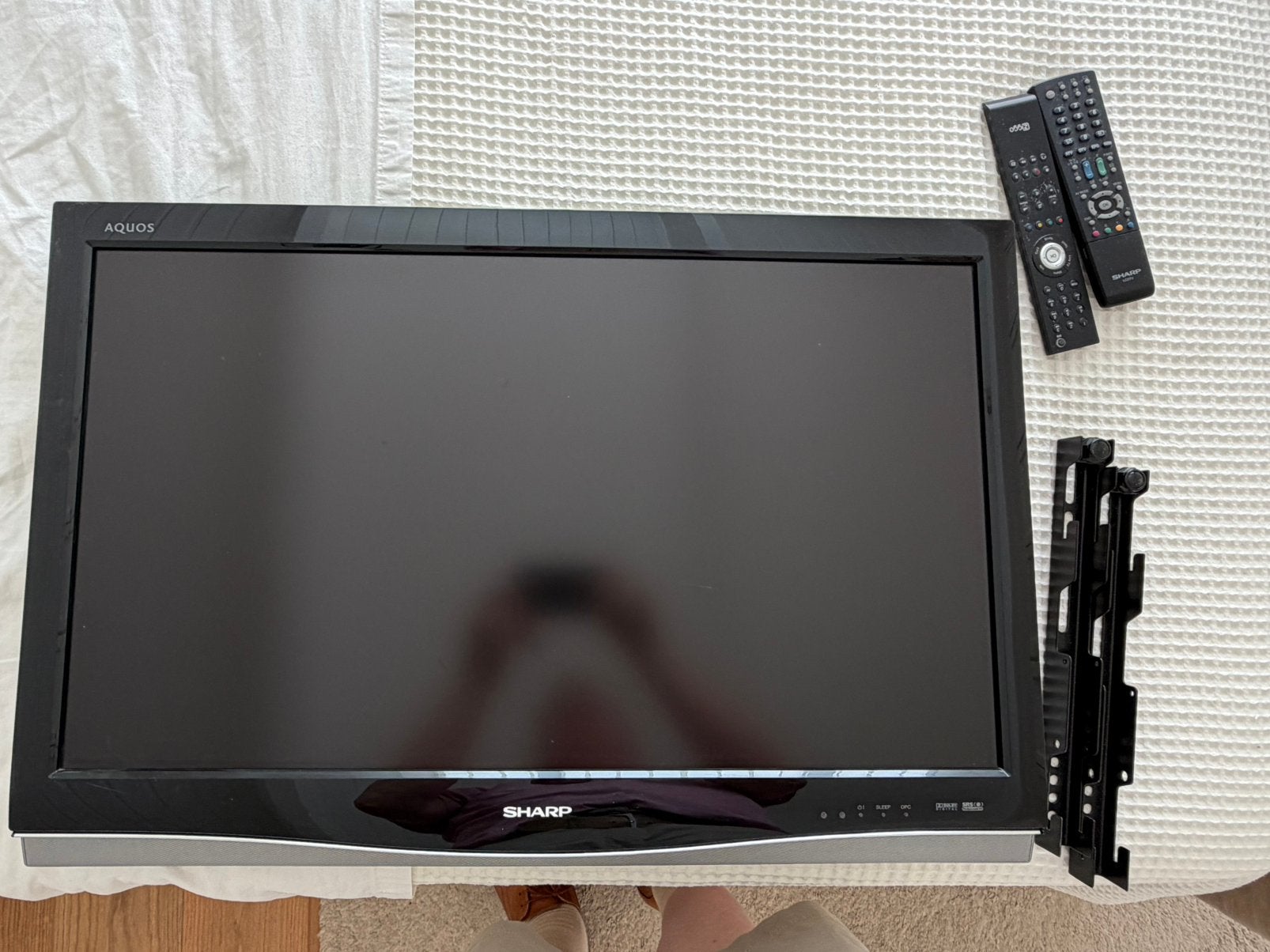 Kleuren TV 32 inch Sharp Aquos, Audio, Tv en Foto, Televisies, Ophalen, Zo goed als nieuw, 50 Hz, Sharp