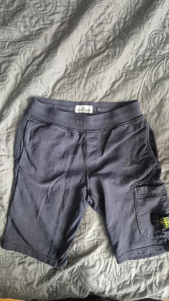 Stone Island Junior Cargo Short - Maat 142 (10 jaar), Broek, Gebruikt, Ophalen of Verzenden, Stone Island