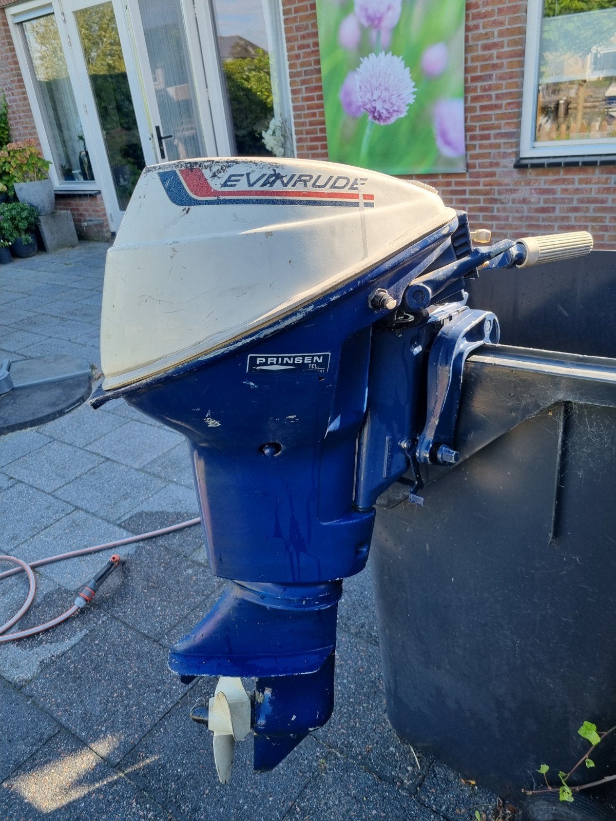 Evinrude buitenboordmotor - 9.5 pk, Watersport en Boten, Ophalen, Gebruikt, 5 tot 10 pk, Buitenboordmotor