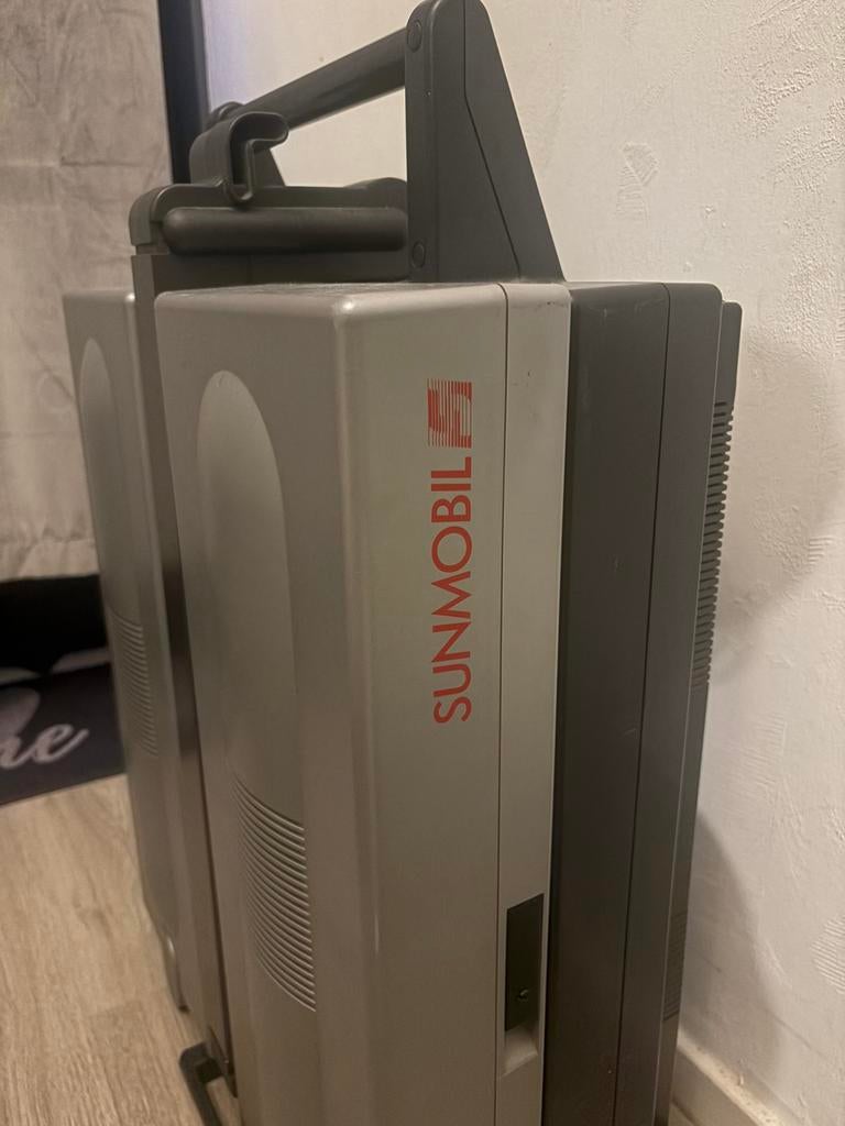 Philips Sunmobile zonnebank – inklapbaar en verrijdbaar, Witgoed en Apparatuur, Ophalen, Zo goed als nieuw, Zonnebank enkelzijdig