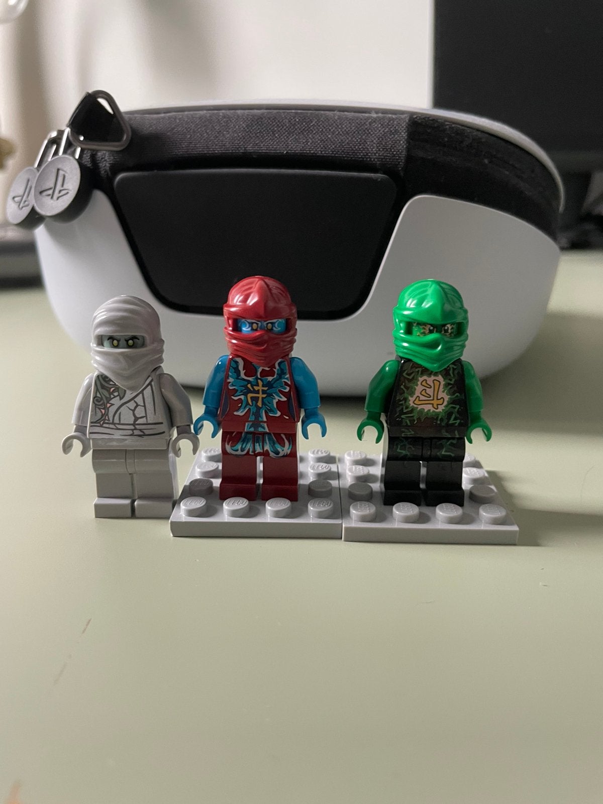 MINT Lego Ninjago airjitzu nya en lloyd, Ghost student, Lego, Ophalen of Verzenden, Zo goed als nieuw, Minifiguur