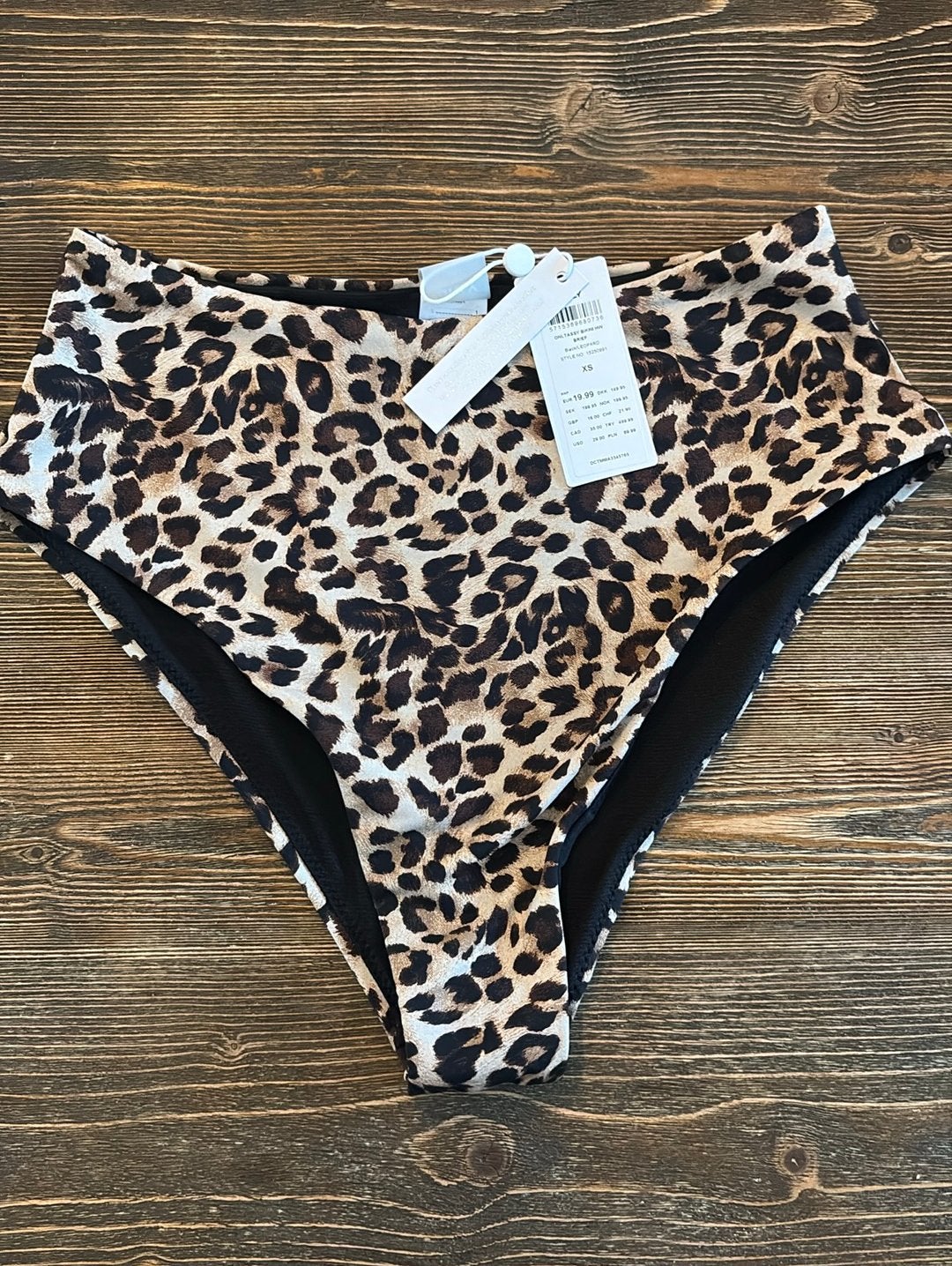 ONLY Bikini Broekje Luipaardprint - Nieuw met kaartje, Ophalen of Verzenden, Nieuw, Overige kleuren, Bikini
