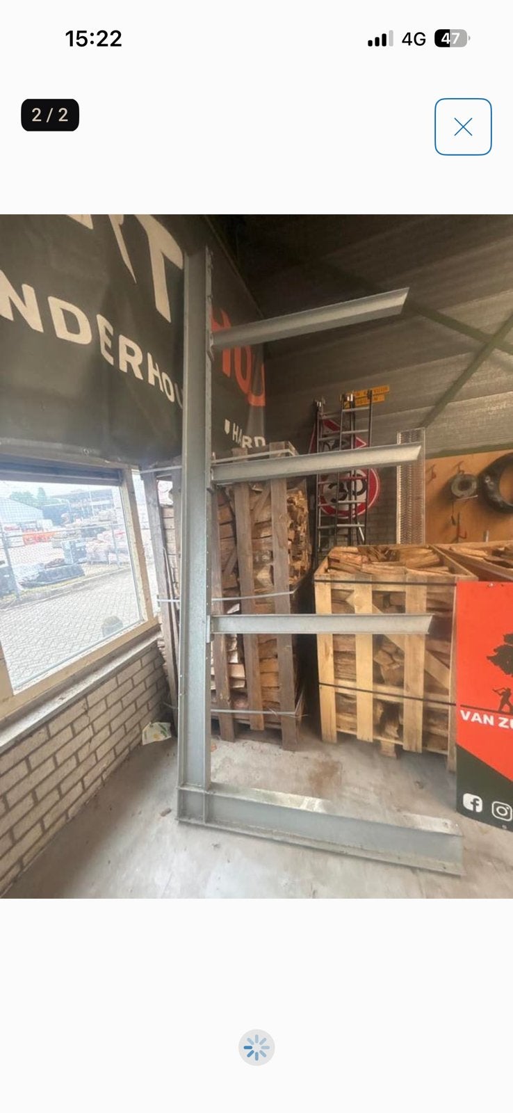 Gegalvaniseerde stalen draagarm stellingen, Ophalen of Verzenden, Nieuw