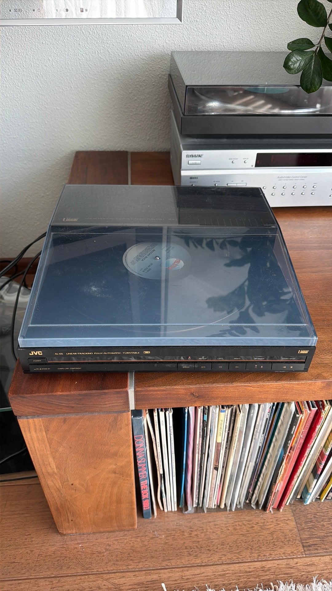 JVC AL-E5 platenspeler + Phono Pre-Amplifier, Overige merken, Gebruikt, Automatisch, Ophalen of Verzenden