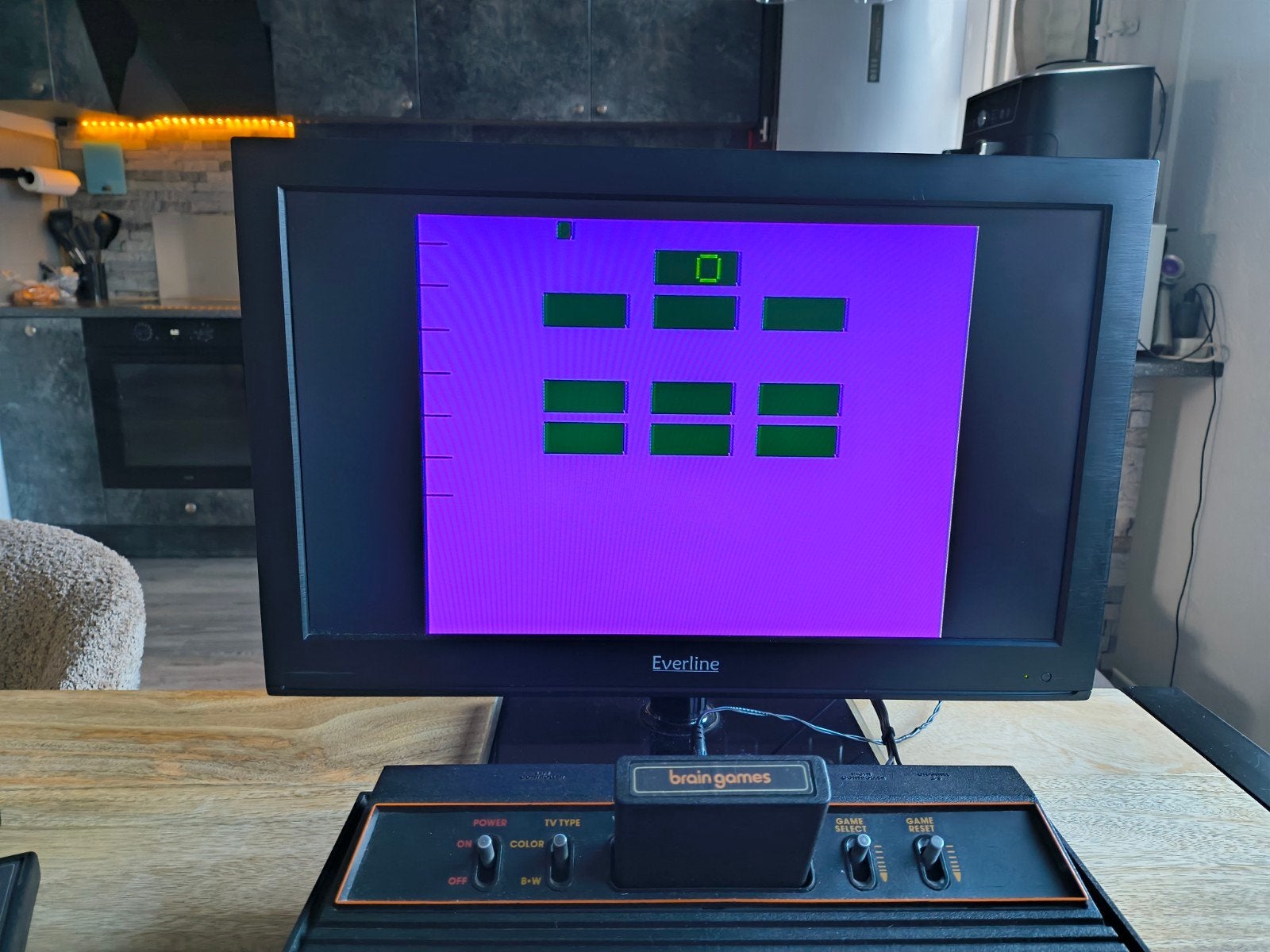 Set Keyboard Controllers met 2 Games voor de Atari 2600, Spelcomputers en Games, Gebruikt, 2 spelers, Ophalen of Verzenden, Vanaf 3 jaar